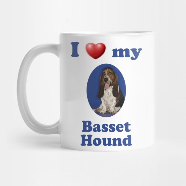 I Love My Basset Hound by Naves